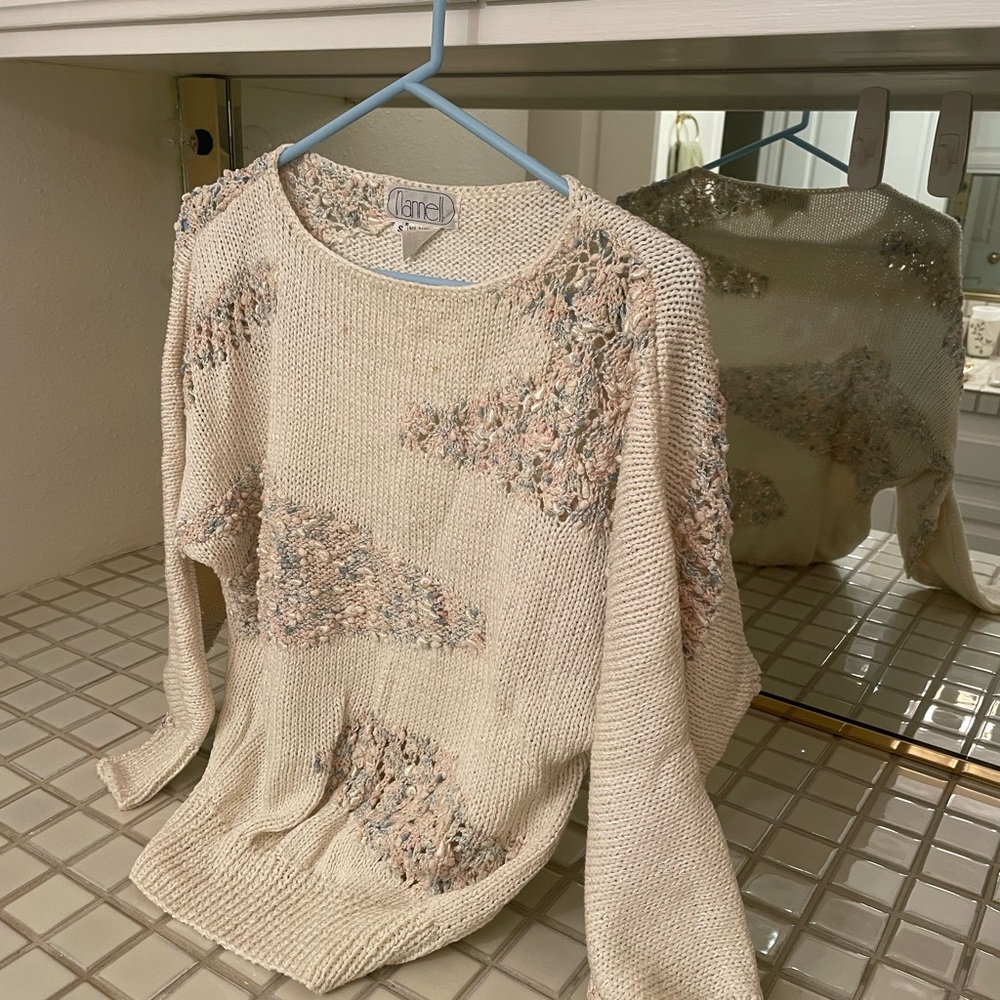 Marcel Cream Textured Women's Sweater